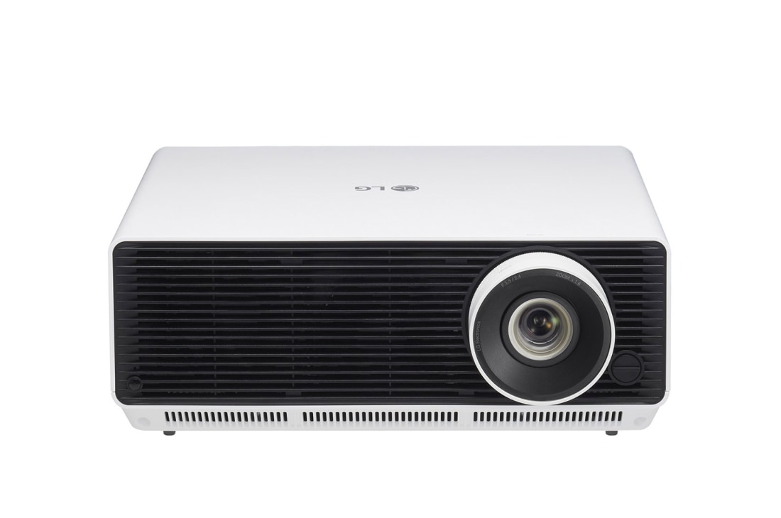 LG ProBeam BU50NST 4K UHD Wireless Projector with 5,000 lumens, up to 20,000 hrs. life and Wireless & Bluetooth Connection, Front view, BU50NST