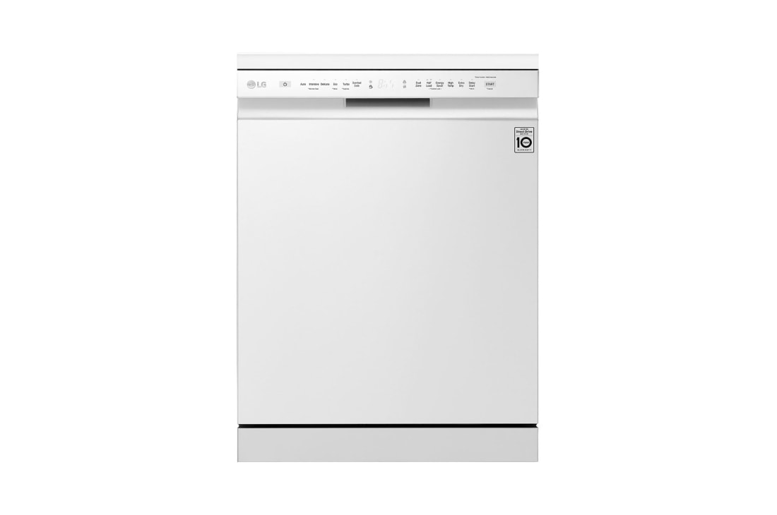 LG QuadWash White Dishwasher with ThinQ