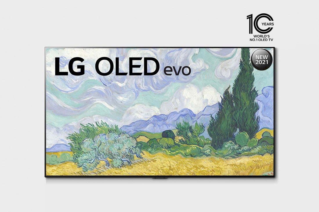 LG OLED TV 77 Inch G1 Series Gallery Design 4K Cinema HDR webOS Smart with ThinQ AI Pixel Dimming