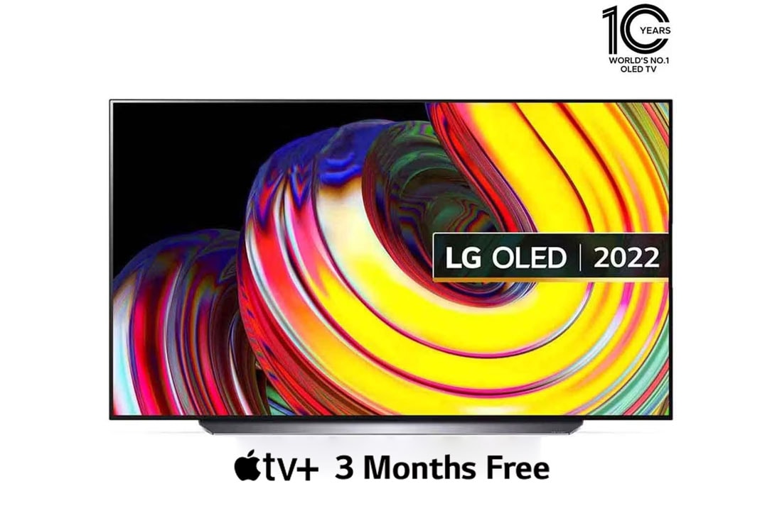 LG OLED TV 65 Inch CS Series, Cinema Screen, Front view , OLED65CS6LA