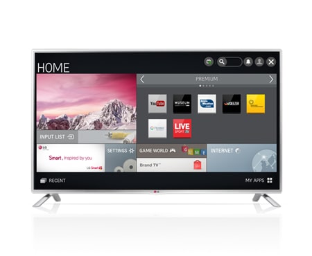 LG Smart TV with IPS panel, 50LB5820
