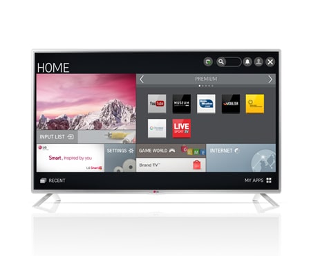 LG Smart TV with IPS panel, 55LB5800