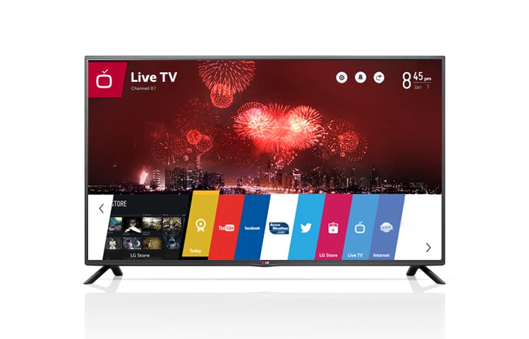 LG Smart TV with webOS, 55LB6330