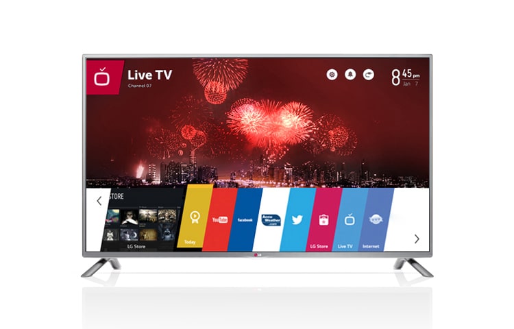 LG CINEMA 3D Smart TV with webOS, 50LB6520