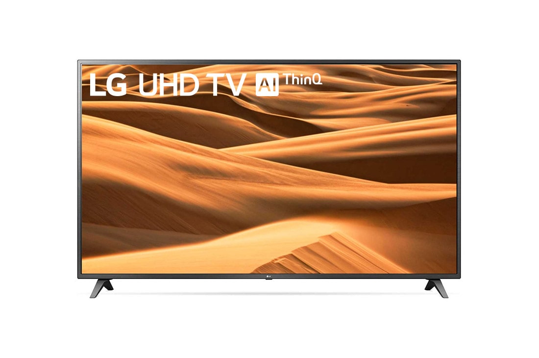 LG UHD TV 86 inch UM7580 Series IPS 4K Display 4K HDR Smart LED TV w/ ThinQ AI, 86UM7580PVA