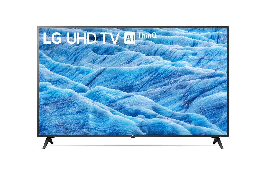 LG UHD TV 65 inch UM7340 Series IPS 4K Display 4K HDR Smart LED TV w/ ThinQ AI, 65UM7340PVA