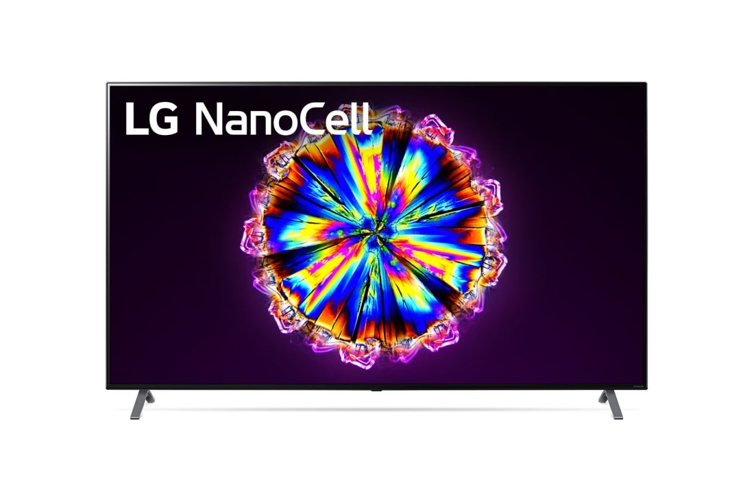 LG NanoCell TV 86 Inch NANO90 Series, Cinema Screen Design 4K Cinema HDR WebOS Smart ThinQ AI Full Array Dimming, 86NANO90VNA_Front View, 86NANO90VNA, 86NANO90VNA