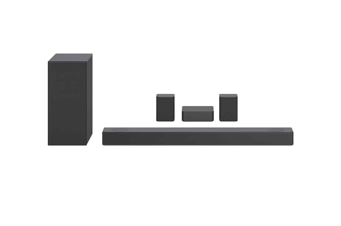 LG 5.1.2 Dolby Atmos®️ soundbar mit 520 Watt | kabelloser Subwoofer | LG DS75QR, DS75QR, DS75QR