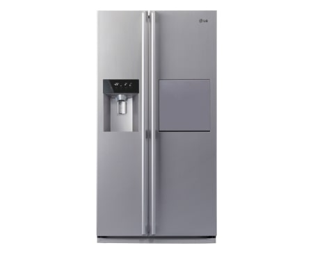 LG 567L Side by Side Refrigerator with One Touch Home Bar, GC-P197DPSL