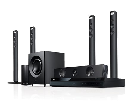 LG 3D Blu-Ray Home Theatre System with 1100W Total RMS Power Output, BH9520TW