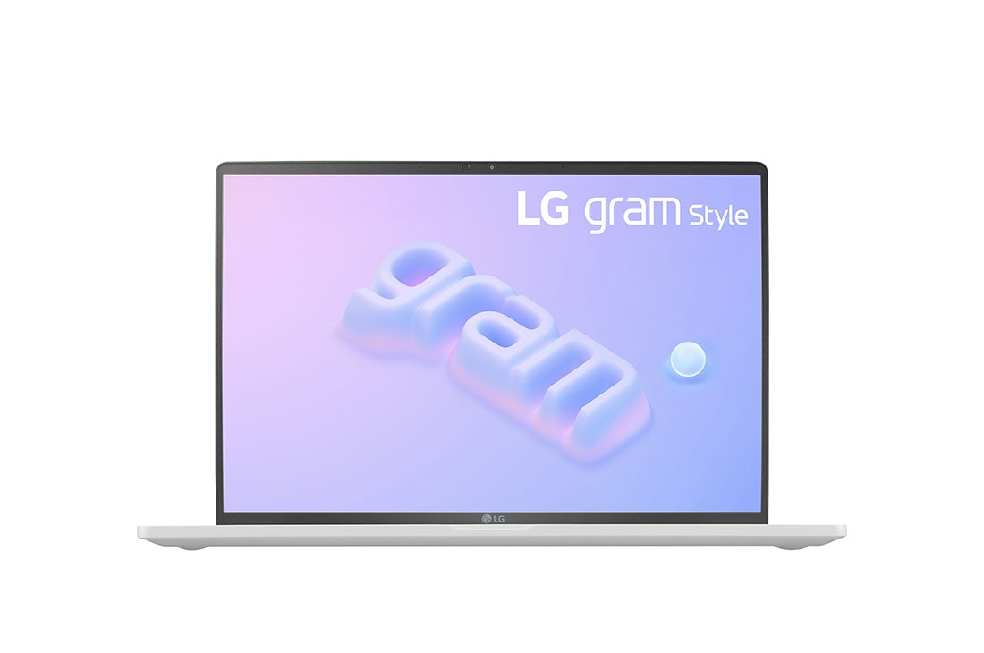 LG gram Style 14” with 16:10 OLED Display, Intel® Evo 13th Gen. Processor and Windows 11, Front view, 14Z90RS-G.AA54A