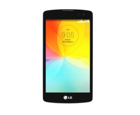 LG 4.5” WVGA Screen, 8MP Camera, Dual SIM, Android KitKat, (D295F) Black