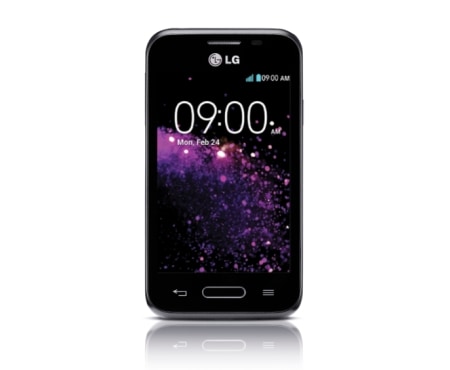 LG 3.5” Screen, 3MP Camera, Android KitKat, LG L40 (D160F) BLACK