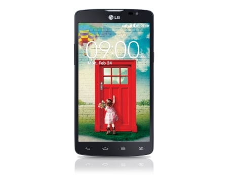 LG 5.0” WVGA Screen, 5MP Camera, Android KitKat, LG L80 (D380)