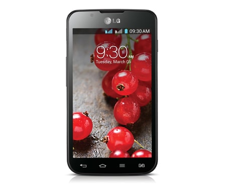 LG 4.3'' Screen 8MP Camera Android Dual SIM, LG Optimus L7II (P716) Black