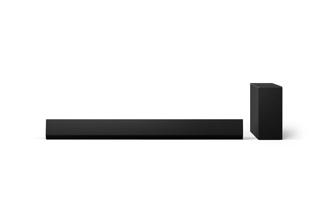 LG G Series Sound Bar SG10TY, Front view of LG Soundbar SG10TY and Sub Woofer, SG10TY