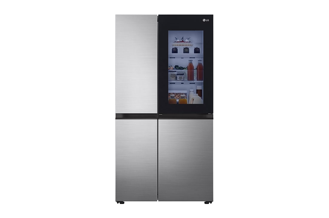 LG Refrigeradora Side by Side InstaView™ 27.83pᶟ (Net) Door-in-Door® Linear Inverter ThinQ™, Font view, VS27BXQP