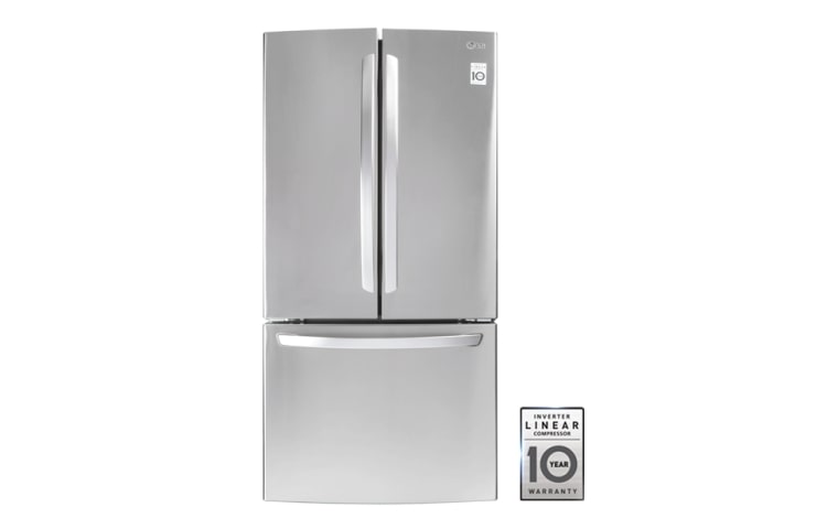 LG Refrigerador | Side By Side | Linear Compressor | Capacidad 22pies, GF22BGS