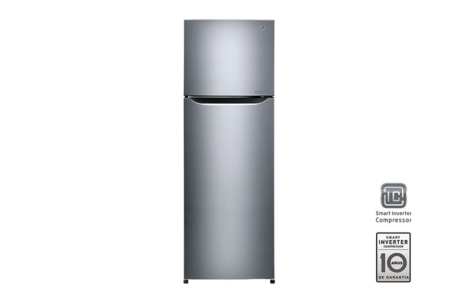 LG Refrigerador | Top Freezer | Inverter compressor | Capacidad 9pies, GT29BPPX