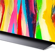 LG Smart TV LG Evo 48'' 4K 120Hz G-Sync FreeSync Inteligência Artificial ThinQ Google Alexa OLED48C2PSA, OLED48C2PSA