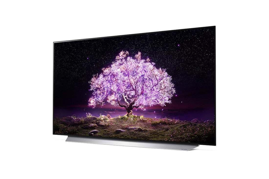 LG Smart TV LG OLED 55'' 4K 120Hz G-Sync FreeSync 4x HDMI Inteligência Artificial ThinQ Google Alexa OLED55C1PSA, OLED55C1PSA