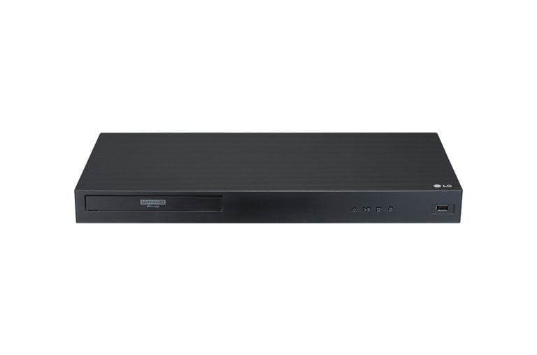 LG 4K Ultra-HD Blu-ray Disc™ Player with Streaming Services and Built-in Wi-Fi®, UBK90