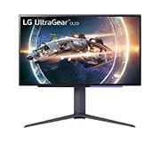 LG 27'' UltraGear™ OLED Gaming Monitor QHD with 240Hz Refresh Rate 0.03ms (GtG) Response Time, 27GR95QE-B