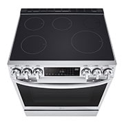 LG 6.3 cu. ft. Smart Induction Slide-in Range with InstaView®, ProBake Convection®, Air Fry, and Air Sous Vide, LSIL6336F
