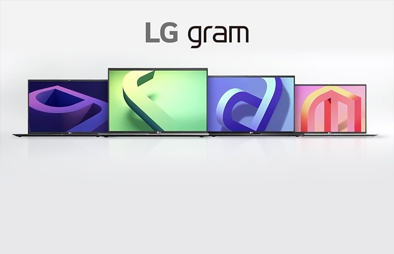 LG gram full line up.