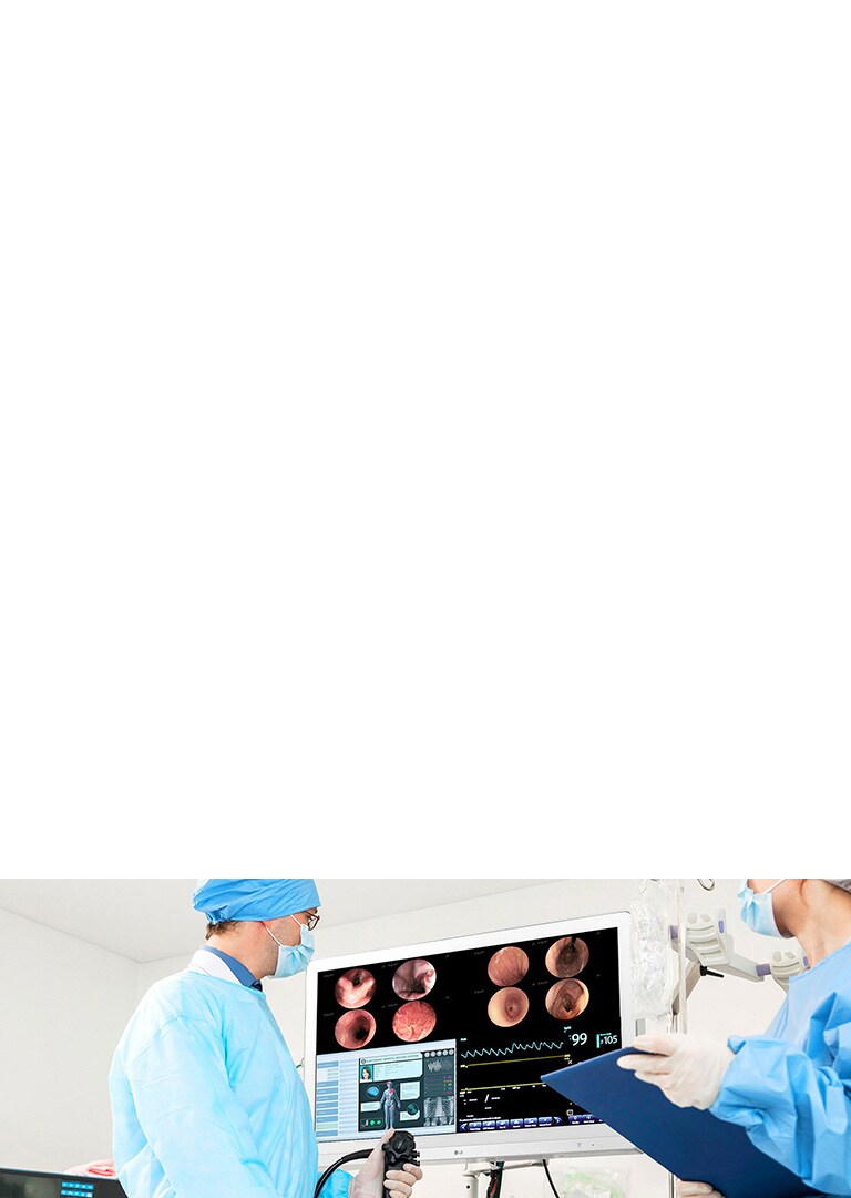 Obtén más información sobre nuestra innovación en pantallas médicas