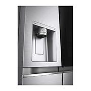LG Refrigerador Side by Side de 598 L con InstaView™ Craft Ice™ - Plata, LS66SXNC
