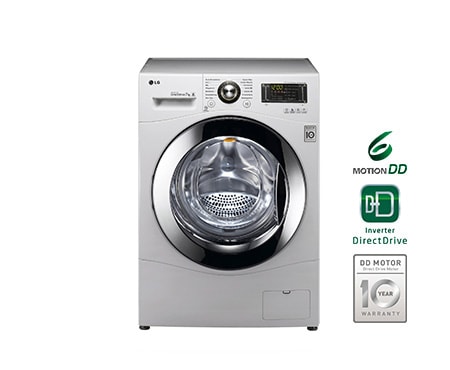 Sparsame Waschmaschine von LG mit leisem 6 Motion DirectDrive™-Motor