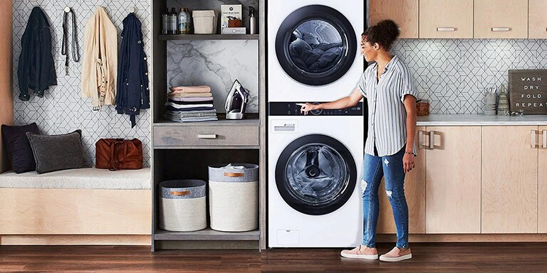 Stacking or Wall Mounting Your Dryer