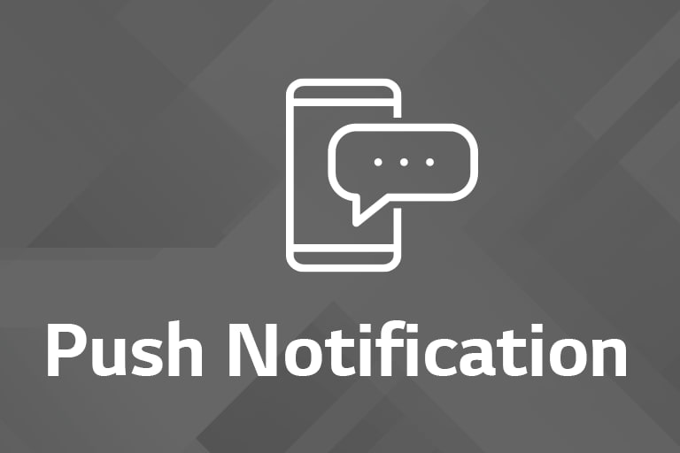  lg thinq, push notification