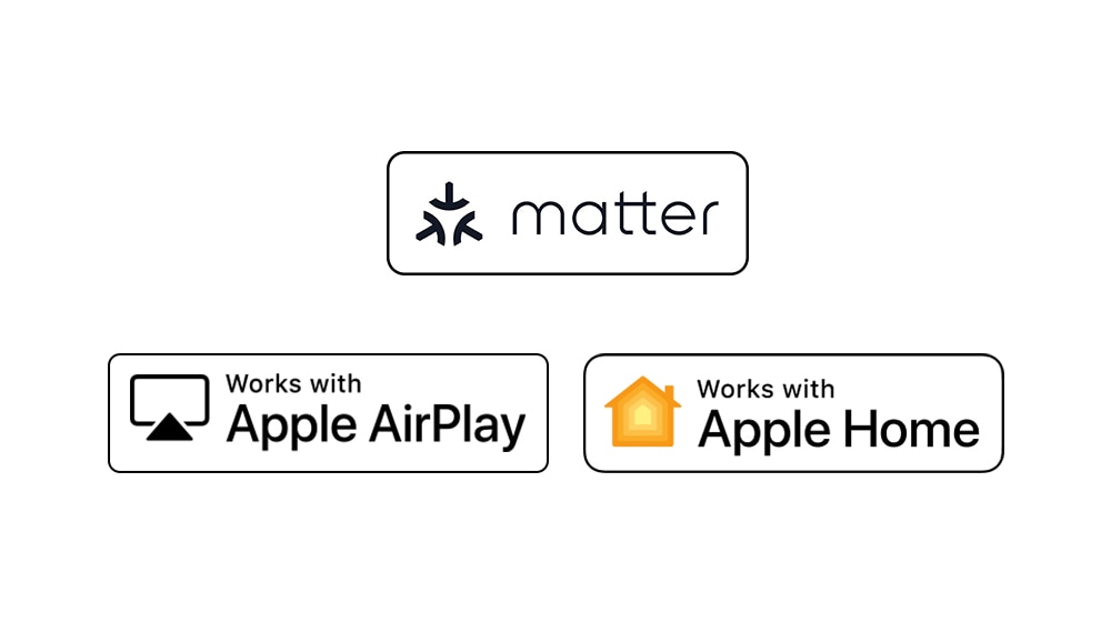 Logo hey google Logo berfungsi dengan Apple AirPlay Logo berfungsi dengan Apple Home