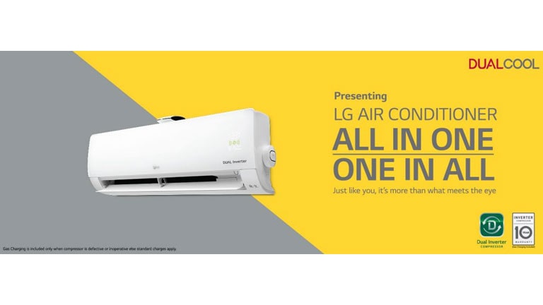 MAKE YOUR SUMMERS COOL WITH LG ALL IN ONE – ONE IN ALL AC