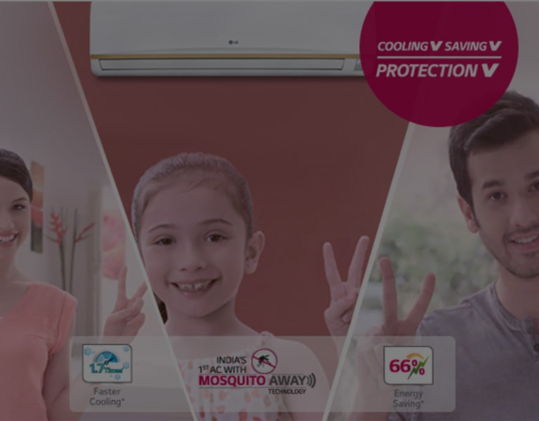 SUMMER’S GOOD WITH LG AC!