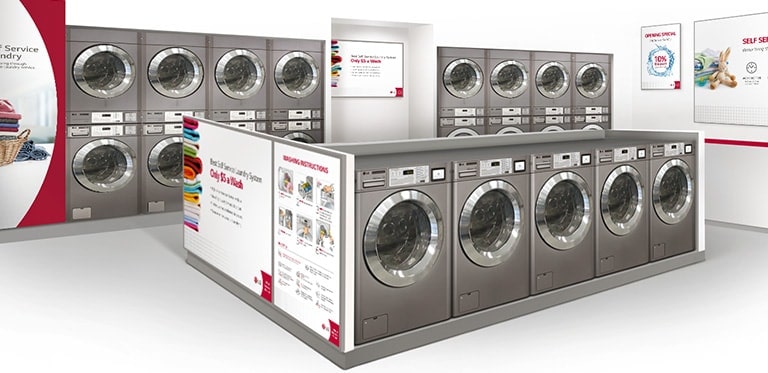 LG Smart Laundry Lounge, the Ideal Partner for Success 