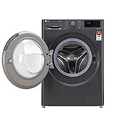 LG 7Kg Front Load Washing Machine, AI Direct Drive, Steam™, Middle Black, FHV1207Z2M