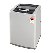 LG 8Kg Top Load Washing Machine, Smart Inverter Motor, Middle Free Silver, T80SKSF1Z