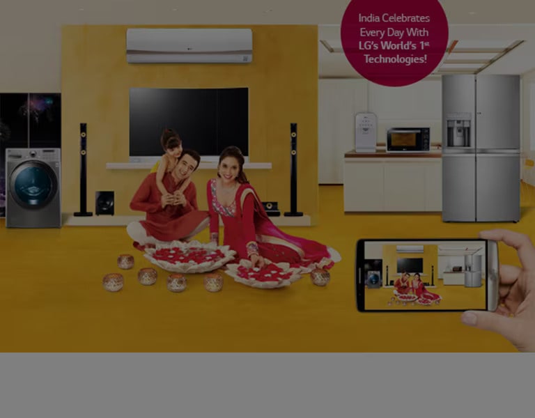 India celebrates happiness with world’s first technologies from LG