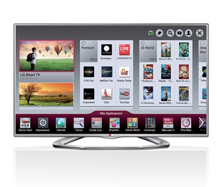 LG TV Smart TV FULL HD 200 MCI 42LA613S