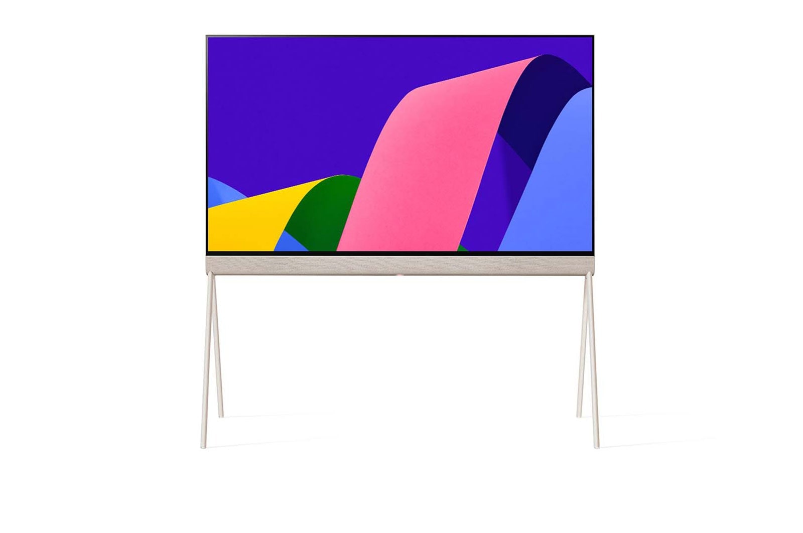 LG OLED evo | TV 42'' Serie Objet Collection Posé LX1 | OLED 4K, Design con supporto a cavalletto, retro in tessuto, 42LX1Q6LA