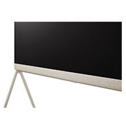 LG OLED evo | TV 55'' Serie Objet Collection Posé LX1 | OLED 4K, Design con supporto a cavalletto, retro in tessuto, 55LX1Q6LA