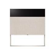 LG OLED evo | TV 65'' Serie Objet Collection Easel ART90E6 | OLED 4K, Design con cover in tessuto Kvadrat scorrevole, 65ART90E6QA