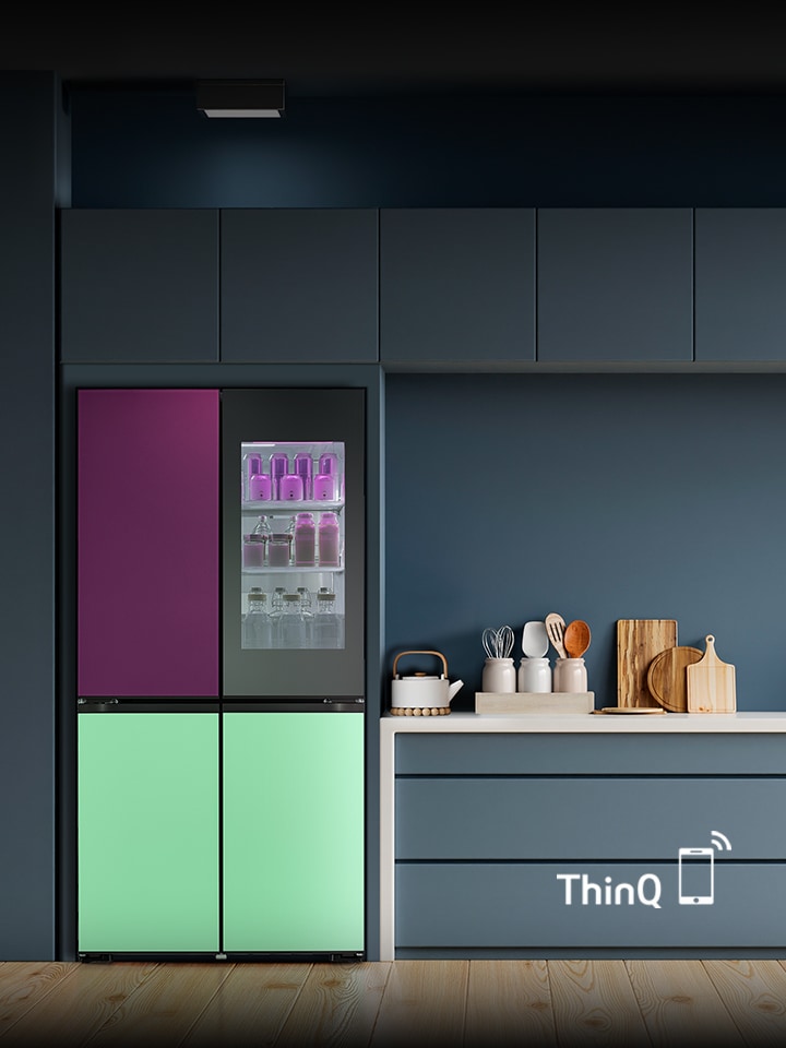 Cambia el color de los paneles LED cuando quieras y reproduce música en tu refrigerador sincronizando con la app