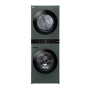 LG Torre de lavado WashTower™ (Lavadora y Secadora) Con Inteligencia Artificial y Conectividad LG ThinQ 22Kg lavado / 16Kg  de secado – Verde , WK22GGS6