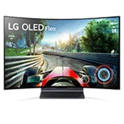 LG OLED TV 42'' FLEX LX3 Smart TV con ThinQ AI (Inteligencia Artificial), 4K Procesador Inteligente α9 generación 5, 42LX3QPSA