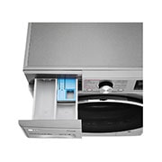 LG Máquina de lavar e secar roupa LG F4DV7009S2S, 9/6 kg, eficiência energética A/E, 1400 r.p.m., AI DD™, Steam™, TurboWash360™, EcoHybrid™, inox, F4DV7009S2S