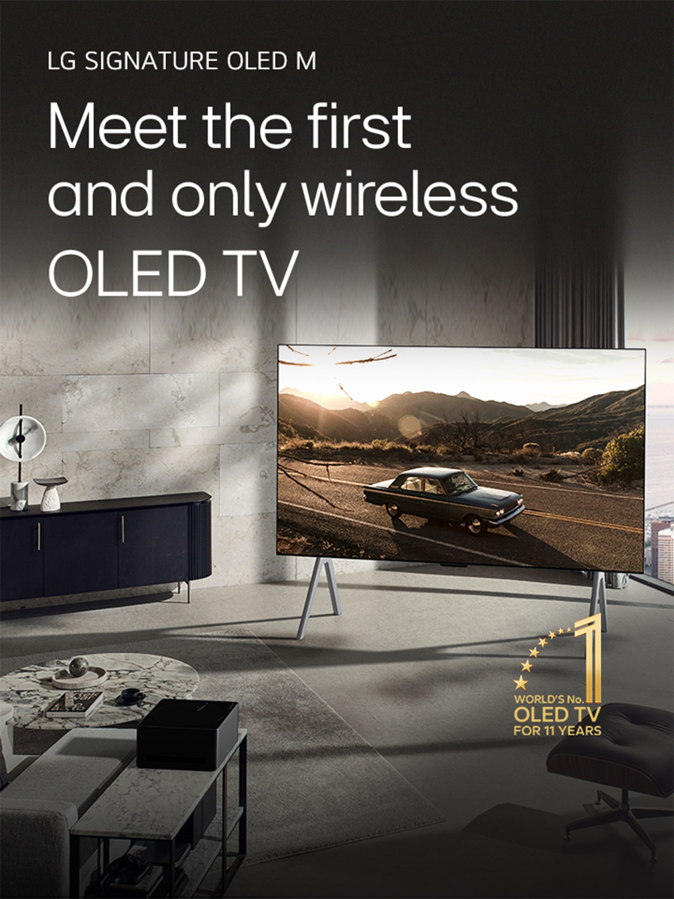 First and only wierless OLED TV